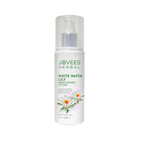 Jovees Herbal White Water Lily Moisturizing Lotion For Moisturised And Nourished Skin | Lightweight, Non-Sticky Normal to Dry Skin 100ml