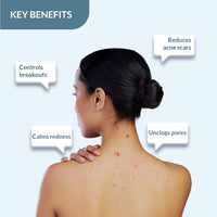 Fixderma Salyzap 2% Salicylic Acid Body Wash For Acne, Clean Pores Suitable For Acne Prone Skin - 100ml