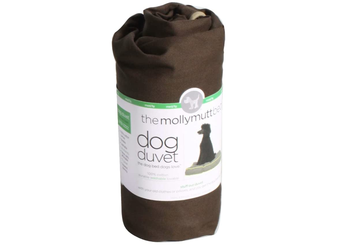 Molly Mutt Small Dog Bed Cover - Landslide Print - Measures 22"X27"X5"- 100% Cotton - Durable - Breathable - Sustainable - Machine Washable Dog Bed Cover