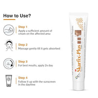 Fixderma 2% Kojic Acid + 1% Arbutin Skarfix-Plus Scar Removal Cream | Hyperpigmentation Removal Cream and Acne Scars Removal Cream | Helps to Reduce Melasma- 15 g