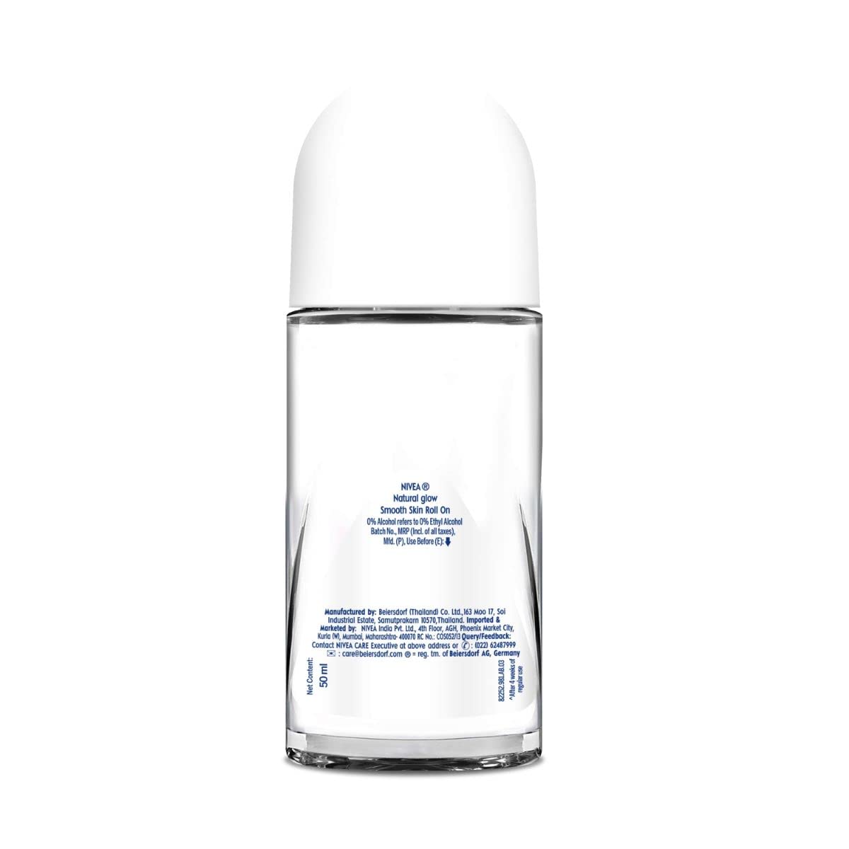 NIVEA Natural Glow Smooth Skin Deodorant Roll On for Women, 50ml (originally Whitening Smooth Skin)