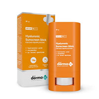 The Derma Co Hyaluronic Sunscreen For All Skin Types Stick With Spf 60 & Pa++++ For Easy Reapplication - 20G, Pack Of 1