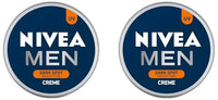 Nivea Men Creme, Dark Spot Reduction, Non Greasy Moisturizer, Cream with UV Protect, 75 ml (Pack of 2)