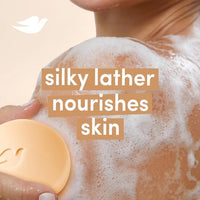 Dove Sandalwood Beauty Bar for Naturally Glowing Skin with 100% Natural Origin Sandalwood and Real Saffron Extracts 125g (Pack of 3)