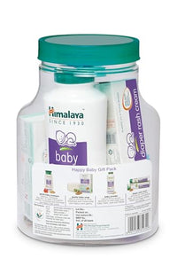 Himalaya Herbals Babycare Gift Jar (Soap, Shampoo , Rash Cream and Powder), White, 4 Count (Pack of 1) (4013A)