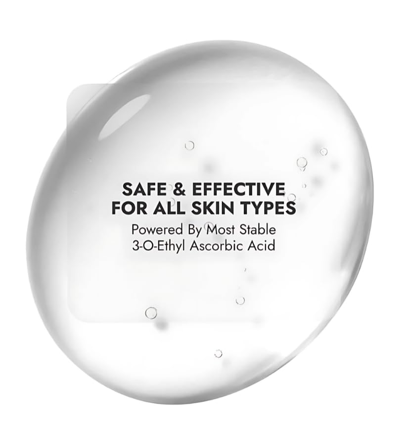 Cos-IQ 23% Vitamin C Face Serum for Glowing Skin (30 Days Pack) | Advanced Molecular Skincare Technology | Highly Stable, Non Irritating, Non Sticky| Brightening Vit C Formula For Men and Women | 30ml