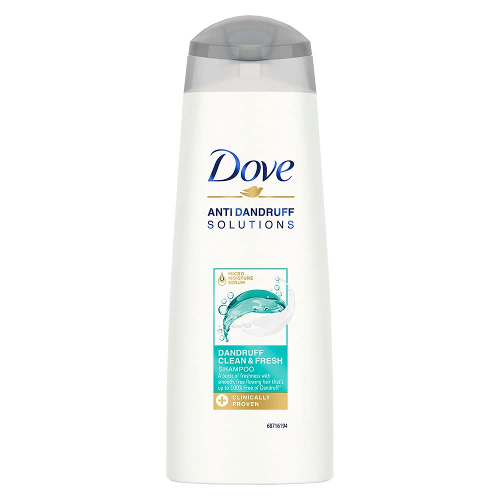 Dove Dandruff Clean & Fresh Shampoo for Dry, Itchy & Flaky Scalp, 180 ml