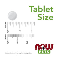 NOW Pet Health, G.I. Support Supplement, Formulated for Cats & Dogs, NASC Certified, 90 Chewable Tablets Light Brown