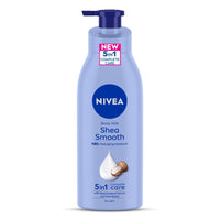 NIVEA Shea Smooth 400ml Body Lotion | 48 H Moisturization | With Deep Moisture Serum & Shea Butter | Non Greasy & Healthy Looking Skin