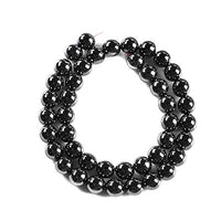 Natural Stone Beads 2mm Hematite Gemstone Round Loose Beads Crystal Energy Stone Healing Power for Jewelry Making DIY,1 Strand 15