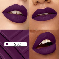Seven Seas Mocha Lips Matte Liquid Lipstick | Non-Transfer Liquid Lipstick | 12 Hours Long Lasting | Highly Pigmented | Intense Color Payoff | Smudgeproof Liquid Lipstick for Women (202, 4ml)