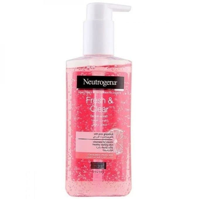 Neutrogena Visibly Pink Grapefruit Facial Wash - (200ml)