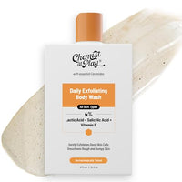 Bare Anatomy Ultra Smoothing Shampoo for Dry and Frizzy Hair | For Men & Women -250ml and Chemist At Play 1% Salicylic Acid Exfoliating Body Wash 473ml