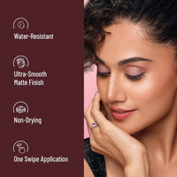 Swiss Beauty Pure Matte Creamy Lipstick | Non-drying, Highly pigmented Lipstick | Shade- Café Mocha, 3.8gm|