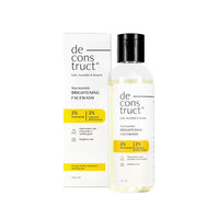 Deconstruct Niacinamide Brightening Facewash | 2% Niacinamide + 2% Liquorice Root Extract | Cleanses, Brightens | Face Wash for Tan Removal, Clear and Bright Skin & Glowing Skin | 100 ml