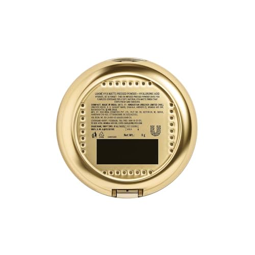 Lakmé 9to5 Hya Matte Pressed Powder Ivory 9gm