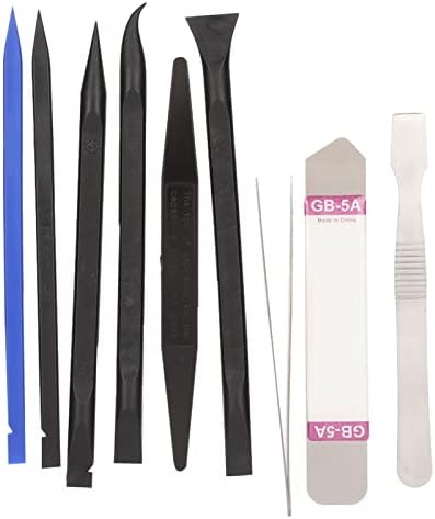9 in 1 Electronics Repair Tool Kit, LCD Screen Opener for Mobile Phones Tablets Laptops, Multifunctional Screen Separation Tool with Plastic + Stainless Steel for iOS Tablet