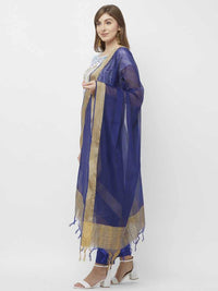 TRENDLOOK Women's  Solid Cotton Silk Dupatta