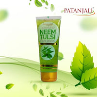 Patanjali Neem Tulsi Face Wash 100gm - Pack of 2
