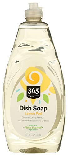 365 Floral Lemon Peel Dish Soap, 24 Fl Oz