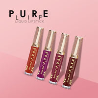 Seven Seas Pure Liquid Lipstick, Matte Finish, Purple (Claret, 7ml)