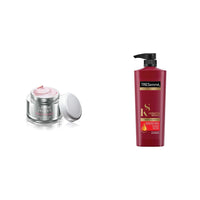 Lakmé Perfect Radiance Fairness Day Creme 50 g & TRESemme Keratin Smooth Shampoo, 580ml