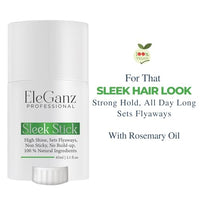 Eleganz Sleek Stick | Hair Wax Stick | High Shine | Sets Flyaways | Non Sticky | No Build-up | 100% Natural Ingredients | 65 ml