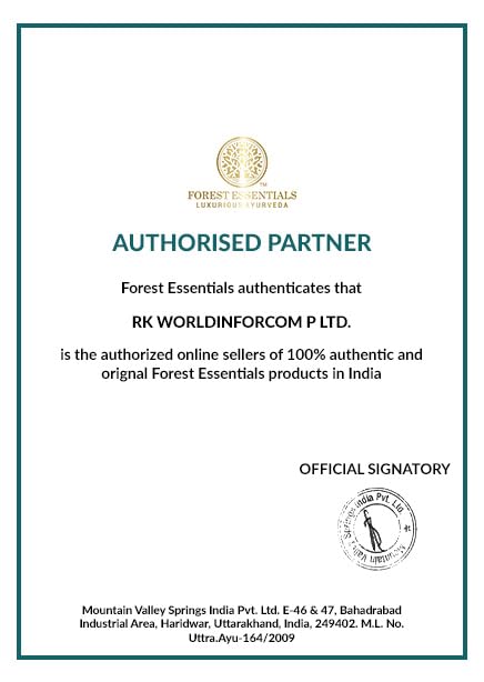 Forest Essentials Organic Cold Pressed Virgin Oil Almond | Rich in Vitamin E | Pure Sweet Almond Massage Oil For Hair & Skin | 200 ml