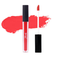 Bloom Beauty Liquid Lipstick, Velvet Matte Finish, Lightweight & Hydrating | Long-Lasting Wear, (Scarlet Bloom)