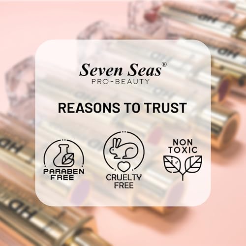 Seven Seas HD Intense Matte Lipstick | Non-Transfer | Lipstick For Women (602-Crimson1, 3.5G)
