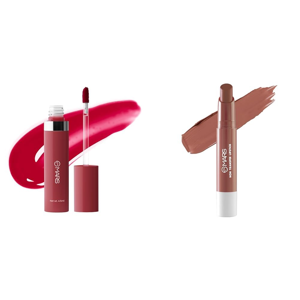 MARS Drip Lip Mist for Women (4.5 ml) (04-Strawberry Drip) Matte Super Stay Lipstick | Up to 12 Hours Long Lasting | Smudge Proof and Waterproof Lipstick for Women (2.6 gm) (10-ROYALTY)
