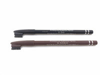 Miss Claire WaterProof Eyebrow Pencil with Brush (Black, Dark Brown) (COLORS COSMETICS)