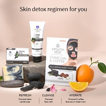 Ayouthved Charcoal Face wash 100g