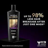 Tresemme Hair Fall Defence, Shampoo, 340ml, for Strong Hair, with Keratin Protein, Prevents Hairfall due to Breakage, Nourishes Dry Hair & Frizz, for Men & Women