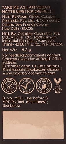 Colorbar Take Me As I Am Vegan Matte Refill Marked-[008]