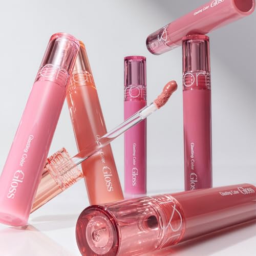 rom&nd Glasting Color Gloss (06 DEEPEN MOOR) | Kbeauty, Glossy, Moisturizing, Natural Color, Plumping & Long-Lasting Smooth Finish | Hydrating Lip Gloss for Everyday Wear