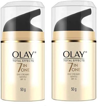 olay total effect 7 in one day cream gentle spf 15 (pack of 2)