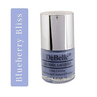 DeBelle Gel Creme Finish Nail Polish Blueberry Bliss (Light Lavender), 8 Ml - Enriched With Natural Seaweed Extract, Cruelty Free, Toxic Free