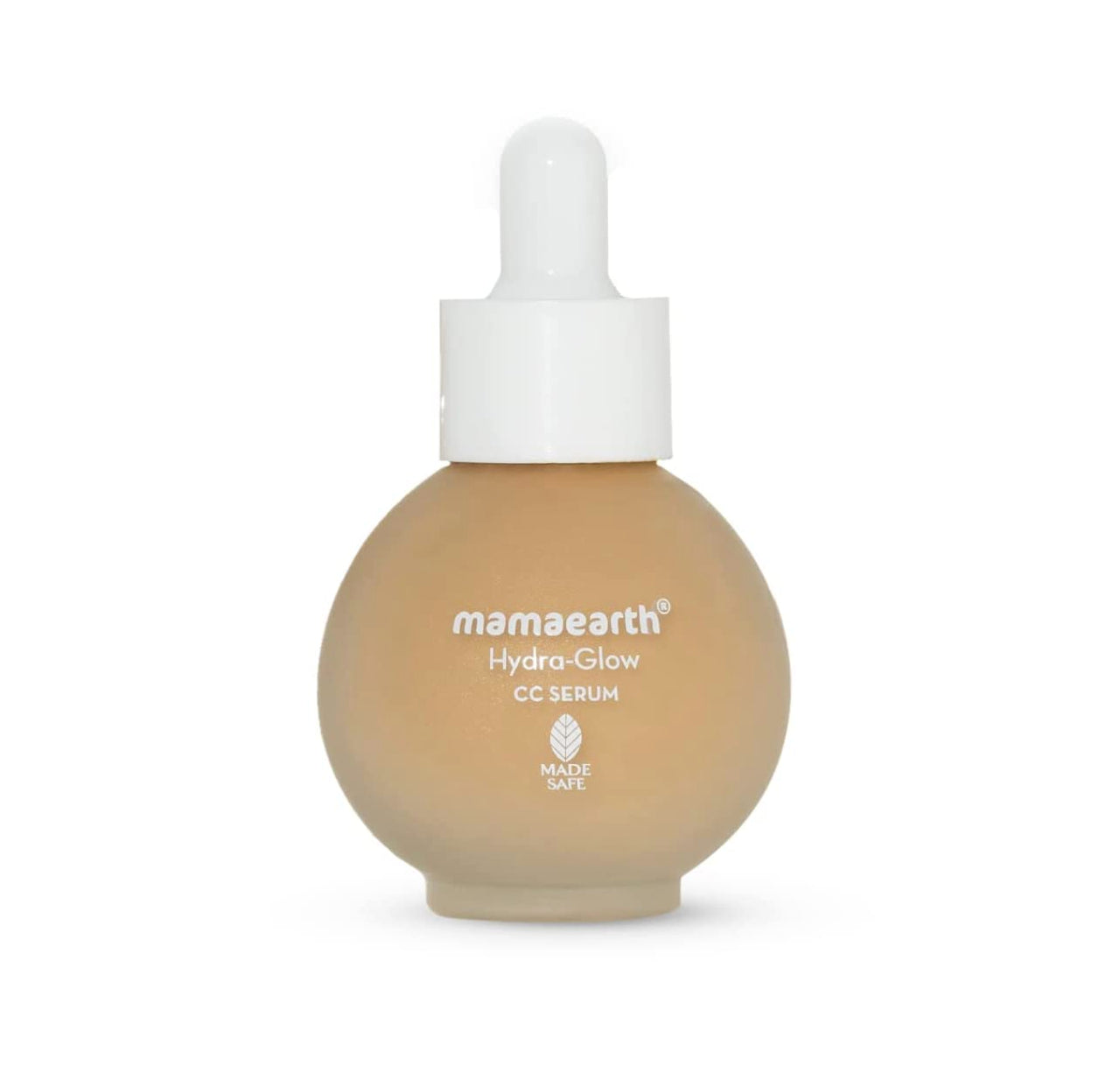 Mamaearth Hydra-Glow CC Serum with Vitamin C & Hyaluronic Acid - Peach - 30 ml | Hydrates Skin | Natural Coverage| SPF 30