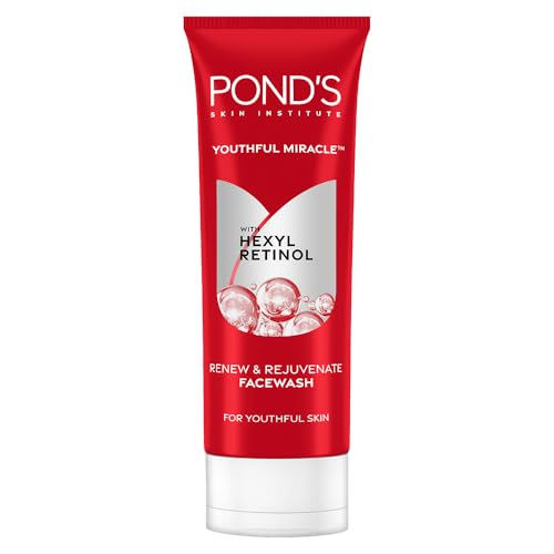 POND'S Youthful Miracle Hexyl Retinol, Renew & Rejuvenate Facewash 100g