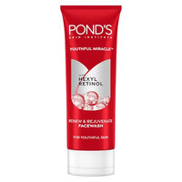 POND'S Youthful Miracle Hexyl Retinol, Renew & Rejuvenate Facewash 100g