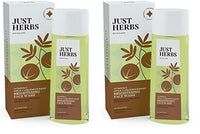 Just Herbs Brightening Face Wash with Vitamin C Amla & Liquorice Root for Men & Women | Hydrates Skin, Reduces Hyperpigmentation & Maintains pH Level | Suits All Skin Types- 50 gm (Pack of 2)