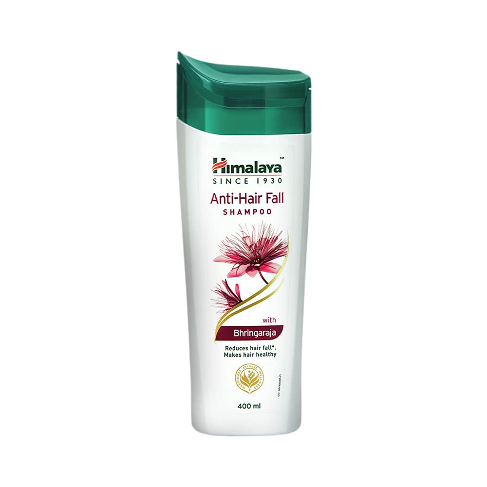 Himalaya Baby Body Lotion, For All Skin Types (400 ml) & Anti Hair Fall Shampoo, 400ml