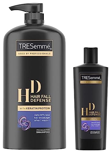 TRESemme Hair Fall Defence Shampoo, 1L & TRESemme Hair Fall Defense Shampoo, 340ml