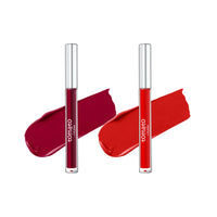 FLiCKA Tomato Liquid Matte Lipstick Transfer Proof, Smudge Proof, Non-Sticky, Creamy Lightweight Shade 5 & Shade 6 Combo