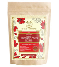 KHADI NATURAL Organic Powder Pack of 3 (Neem + Hibiscus + Orange Peel) (Net Qt. 3x100) 300gm