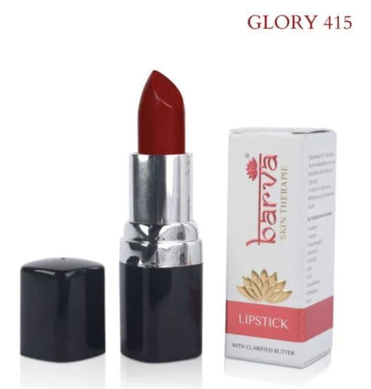 Barva Simple Makeover Kit Ghee-Enriched Makeup Contains BB Cream 10ml, Kajal, Beige Foundation & Lipstick. (Glory)