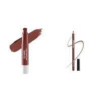MARS Matte Super Stay Lipstick Lipstick for Women (2.6 gm) (12-SINFUL) Matte Lip Liner | One Swipe Smooth Application | Long Lasting Lip Pencil (1.4gm) (13-CINNAMON ROLL)