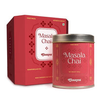 Chaayos Festival Gift Box - Masala Tea for Tea Lovers | Premium Hamper With 1 Tin (100 gm) of Masala Chai | Diwali Set for Friends & Family