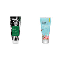 Aroma Magic Face Wash 100 ml (Charcoal) And Aroma Magic White Tea And Chamomile Face Wash, 100ml